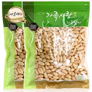 볶은 알땅콩, 1kg, 2개