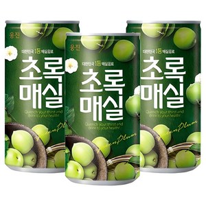 웅진 초록매실 음료선물세트, 180ml, 30개