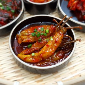 해품 고추무침 4kg 양념고추 대용량 반찬단지, 1개