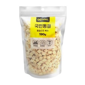 국민동결 동결건조 북어 190g 애견 강아지 간식 트릿, 1개