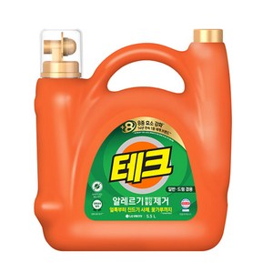 테크 실내건조 일드겸용 대용량 액체세제 5.5L, 테크 진드기제거 일드겸용 대용량 액체세제, 5.5L,, 1개