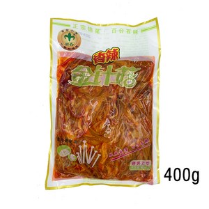 터보마켓 중국수입 중국식품 향라 팽이버섯 진전구 중국반찬, 400g, 1개