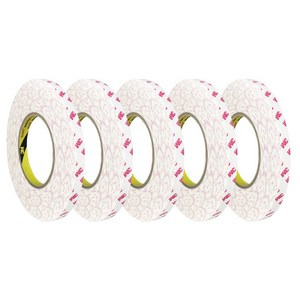 3M 스펀지 폼 양면테이프 10mm x 10m 5롤 / 3M White Foam Double Sided Tape