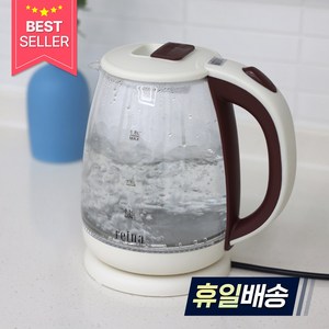 REINA 유리 무선 전기 주전자 1.8L, RP-2218G