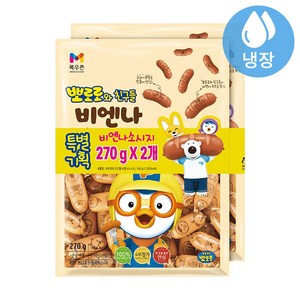 목우촌 뽀로로와 친구들 비엔나소시지, 270g, 2개