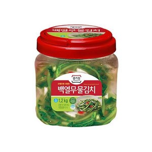 [종가] 종가 아삭 백열무물김치 1.2kg, 1개