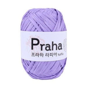 마마니트 프라하실 라피아 Raffia 100%, 20 파스텔보라, 1개