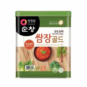 청정원 순창 쌈장 골드, 1개, 14kg