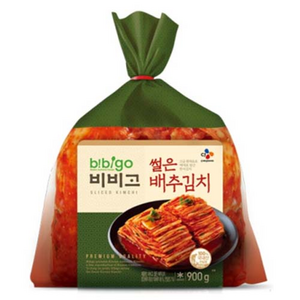 (냉장)비비고 썰은배추김치900gx1개, 900g, 1개