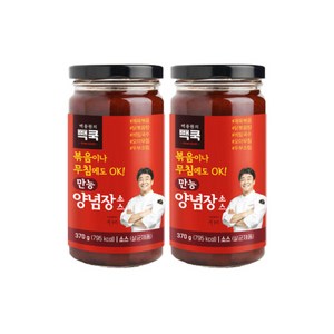 백종원의 만능양념장소스 370g, 2개