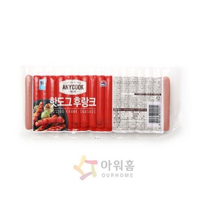 애니쿡 핫도그후랑크 대림 28.5g, 35개, 단품