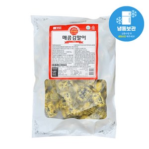 식재명가 미니 매콤김말이 1kg (15g x 66ea), 1개