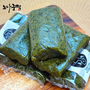 노아궁떡 쑥 떡 쑥인절미 한라산쑥떡 쑥개떡 영양떡 개업 아침대용 개별포장, 25개, 80g