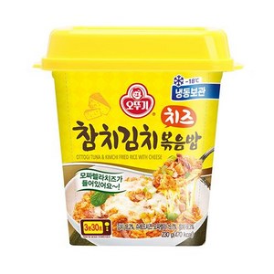 오뚜기 맛있는 참치김치치즈볶음밥 (냉동), 230g, 4개