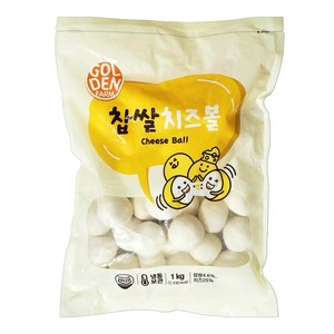 푸드라인_ 찹쌀 치즈볼 (생지), 3개, 1kg