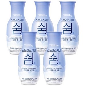 한국야쿠르트 스트레스 케어 쉼 125ml, 5개