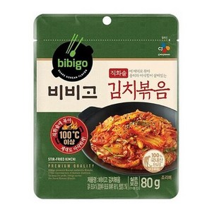 (무료배송) 비비고 김치볶음 80g, 12개