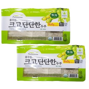 (냉장)[풀무원]소가단단두부800gx2, 800g, 1세트