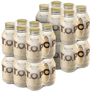 TOP 맥심 T.O.P 마스터 라떼, 275ml, 96개