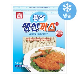 한성 흰살생선까스 1.2kg, 1개