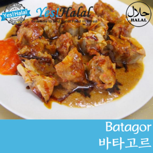 Batago 바타고르 / Indonesian fied dumpling with peanut sauce 인도네시아 할랄 식품 Halal Food (Handmade 500g), 1개, 500g