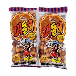 광일제과 꾀돌이, 25g, 6개