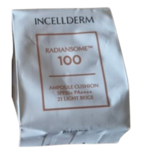 [정품] INCELLDERM 인셀덤 쿠션 래디언솜100 앰플쿠션 13g 본품+리필 /리팔만AMPOULE CUSHION SPF50+, 1개, 리필만(21호)