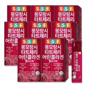 순수식품 몽모랑시 타트체리 콜라겐 젤리스틱, 300g, 8개