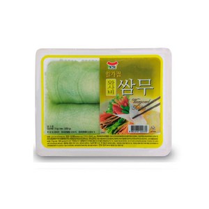 일가집 와사비 쌈무 3K/밑반찬, 3kg, 1개