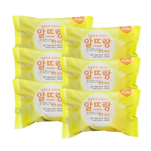 알뜨랑 비누옐로우140g, 140g, 6개