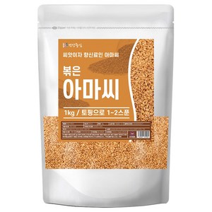 건강중심 캐나다 볶은 골드 아마씨 1kg, 2개