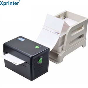 한국 Xprinter 택배 송장 라벨 프린터 XP-DT108BKR 블랙 용지거치대 세트상품 (정품 모델명 XP-DT108BKR 꼭 확인하세요), 1개