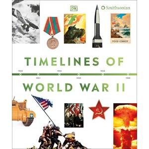 (영문도서) Timelines of World War II Hardcover, DK Publishing (Dorling Kind..., English, 9780744098549