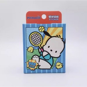 산리오 롤 스티커 300P 시나모롤 포차코 쿠로미 키티, POCHACCO 포차코