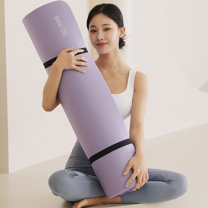 NBR 와이드 요가매트 20mm 1850*900 푹신한 요가매트, 바이올렛 퍼플, 1개