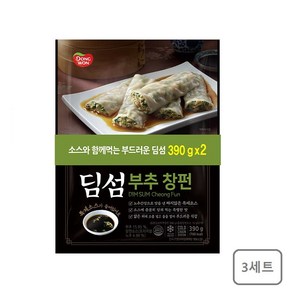 동원 딤섬 부추창펀 390g x2 3개 총6개, 780g, 3세트