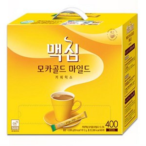 맥심 모카골드 마일드 커피믹스 400T x 2박스, 12g, 400개입, 2개