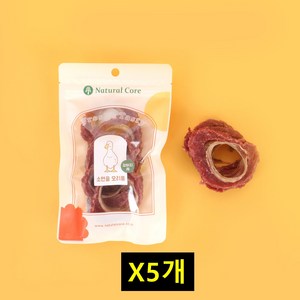 네츄럴코어 강아지간식 애견간식, 소연골 오리올, 65g, 5개