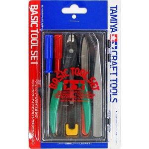 타미야 공구 [74016] Basic Tool Set, 1개