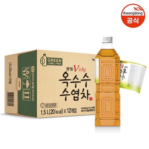 옥수수수염차 무라벨, 1.5L, 6개