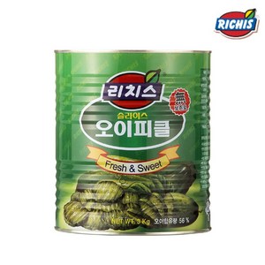 리치스)오이피클 3kg, 1개