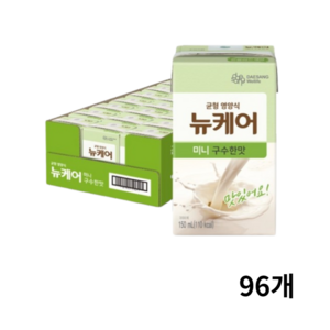 대상웰라이프 뉴케어 미니 구수한맛, 150ml, 96개