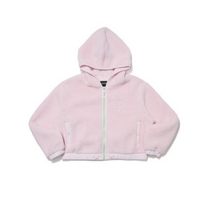 테온셀 MARKM (W) CROP FLEECE JACKET PINK