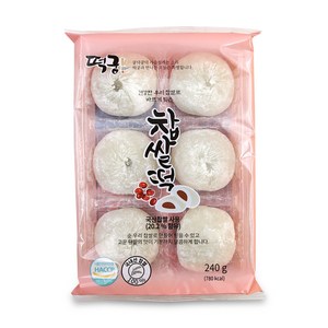 장원 떡궁 찹쌀떡 240g, 1개