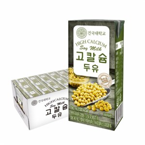 건국대학교 고칼슘 두유, 190ml, 96개