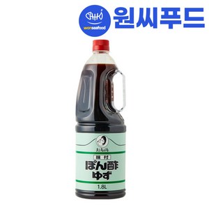 원씨푸드 오타후쿠 아지쯔케폰즈 유즈 1.8L, 1개