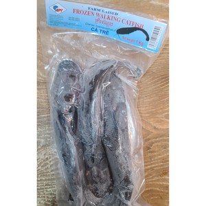 냉동메기1KG 냉동메기홀 CA TRE Fozen Walking Catfish WORLDFOOD, 1kg, 1개