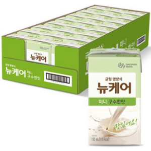 대상웰라이프 뉴케어 미니 구수한맛, 150ml, 24개