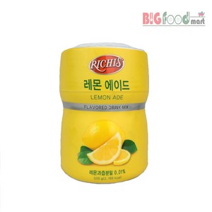 리치스 레몬 에이드 550g, 1개입, 1개