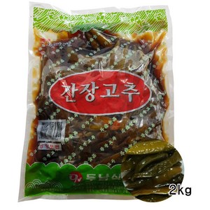 두남식품 간장고추 2kg/간장고추지 고추절임 절임 무침 반찬, 2kg, 1개